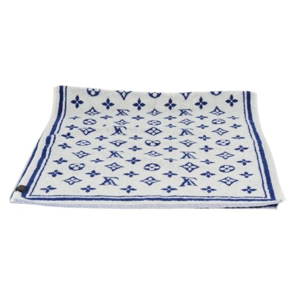 LOUIS VUITTON Monogram Beach Towel Serviette Towel Pile M77752 LV Auth yk18597V - Picture 15 of 16